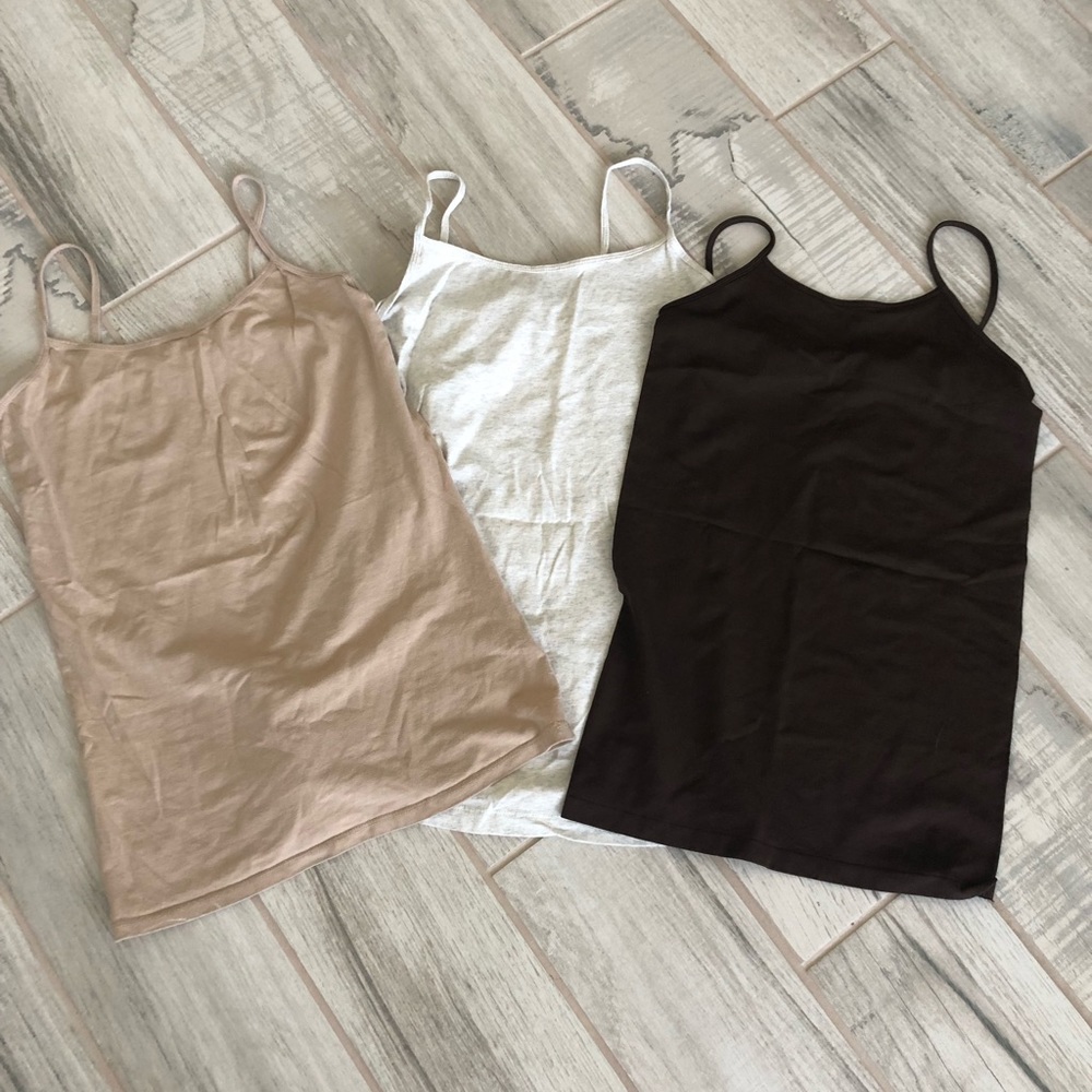 Lot of 3 camis